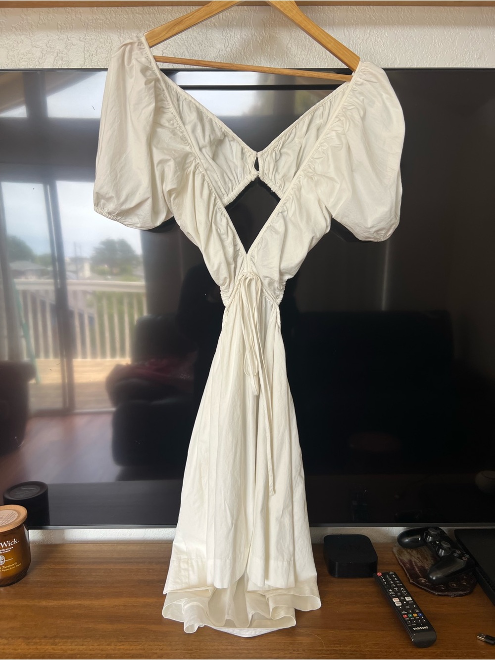 NWT! Anthropologie Forever that Girl Cream Dress